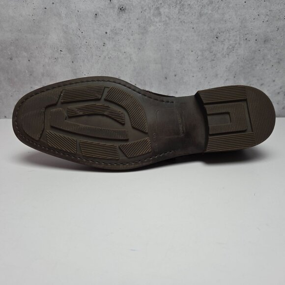 Andrea Ventura Firenze Shoes Brown Distressed Suede Monk Strap Kiltie Size 41 - Picture 12 of 12